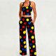 Women's casual polka dot two-piece set