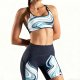 Women's Rendered Element Slim Fit Sports Suit