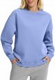 Women's Sweatshirts Oversized Cotton-blend Pullover Sweatshirt for Women Loose Fit